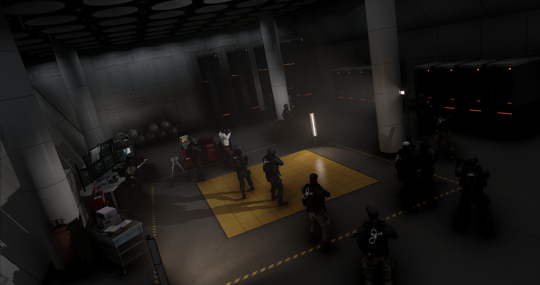 Patrouilles et opérations fédérales